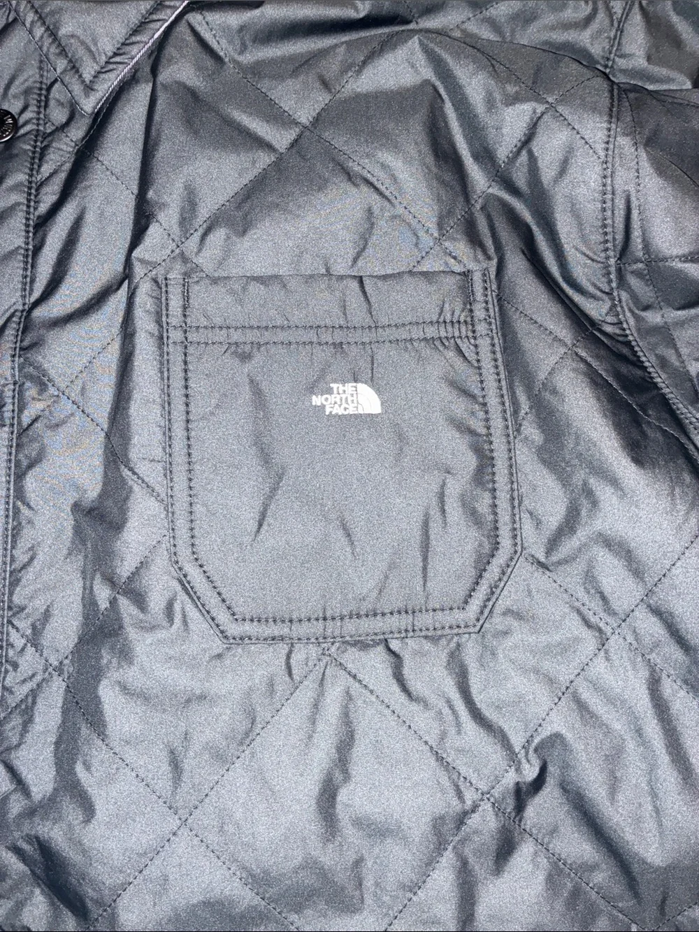 The North Face Purple Plaid Lightweight Shirt Jacket